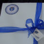 Box tied with ribbon